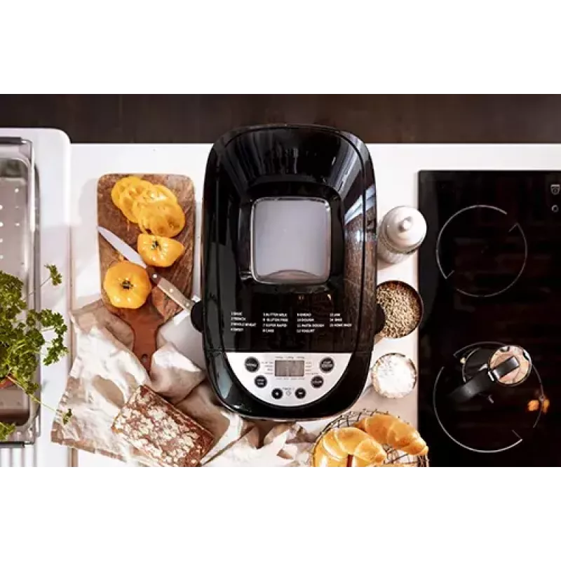 Broodmachine Mesko Home MS 6022 850 W zwart digitale timer