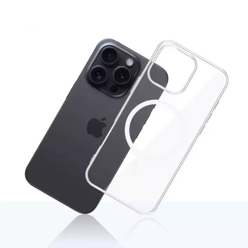 Cover 3MK Clear MagCase voor Apple iPhone 16 Pro transparant