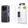 Cover 3MK Clear MagCase voor Apple iPhone 16 Pro transparant