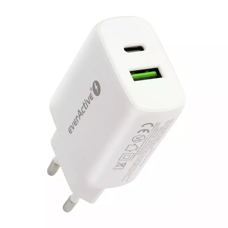 USB-C-oplader everActive SC-370Q 25W QC3.0 USB-snel opladen