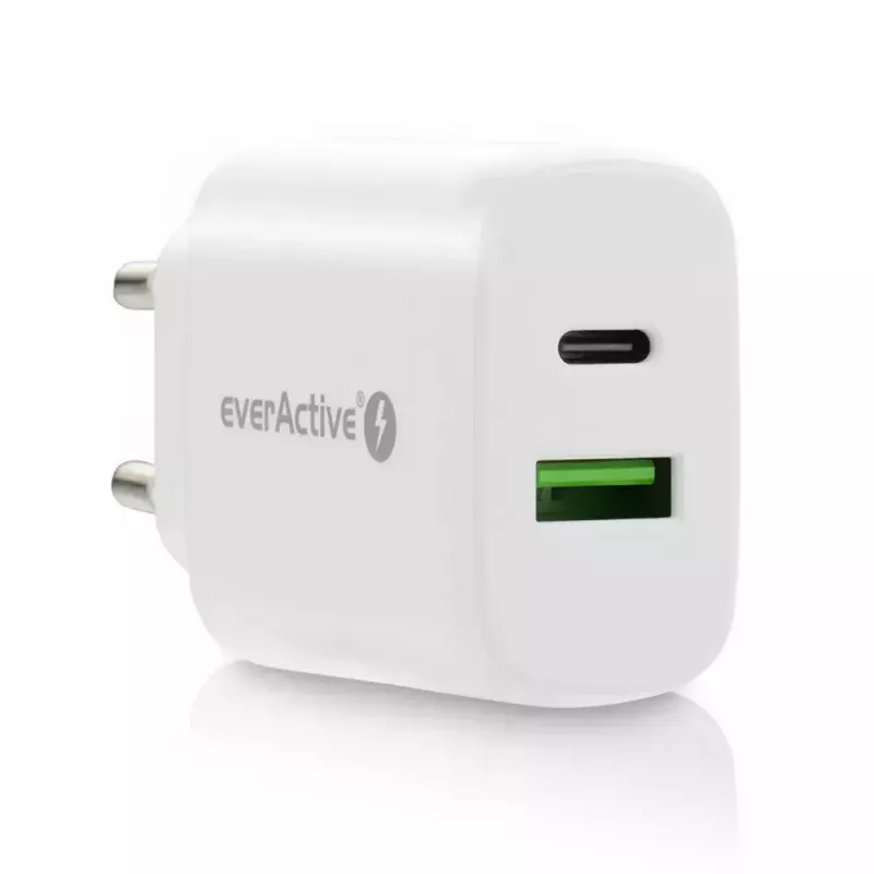 USB-C-oplader everActive SC-370Q 25W QC3.0 USB-snel opladen