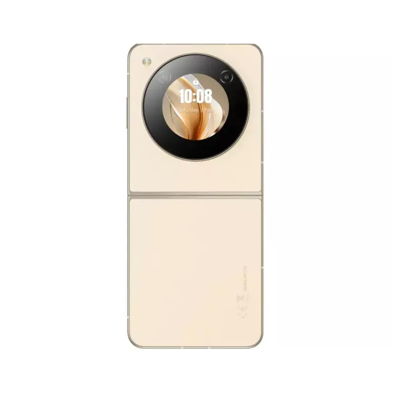 Smartphone NUBIA Flip bundel met hoesje, koptelefoon en koeler (zwart)