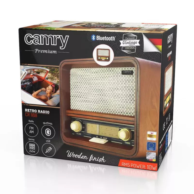 Persoonlijke radio Camry Premium CR 1188