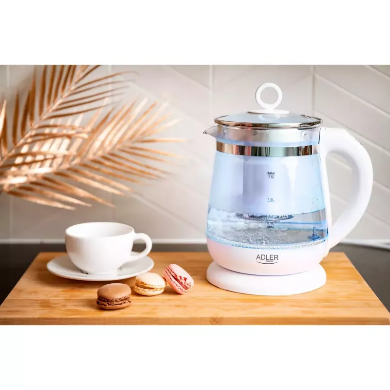 Waterkoker Adler AD 1299 1,5 L 1850 W wit
