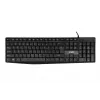Bedraad USB-toetsenbord IBOX Eris IKC2010B – full-size 105 toetsen, USB, waterafstotend, zwart