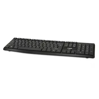 Bedraad USB-toetsenbord IBOX Eris IKC2010B – full-size 105 toetsen, USB, waterafstotend, zwart