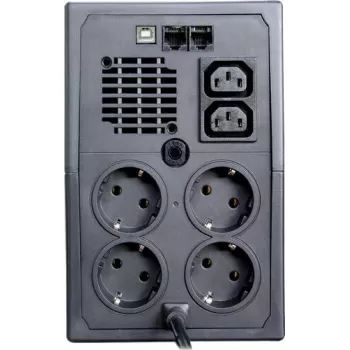 UPS ORVALDI ID1K5CH 1,5 kVA (900 W) line-interactive, 24 V accu, LCD, USB, compact zwart