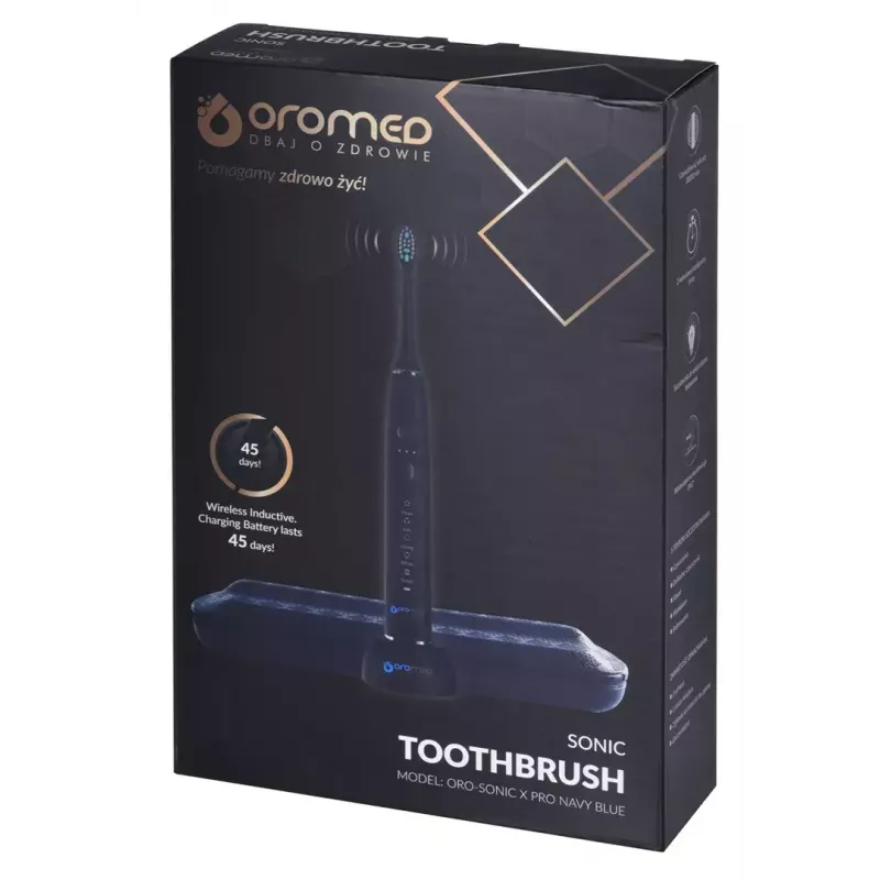 Sonic tandenborstel ORO-SONIC X PRO NAVY BLUE