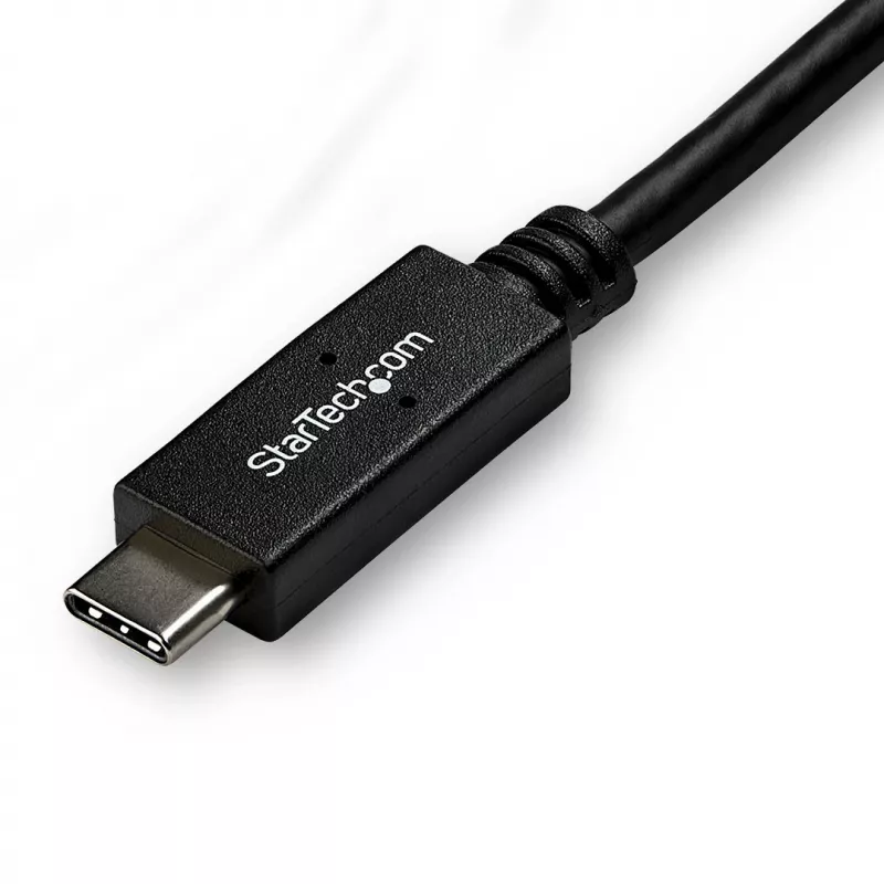 StarTech.com 10ft (3m) USB-C-naar-DVI-kabel – 1080p (Single Link) USB Type-C (DP Alt Mode HBR2) naar DVI-digitaal videoadapterkabel – werkt met Thunderbolt 3 – laptop naar DVI-monitor/display