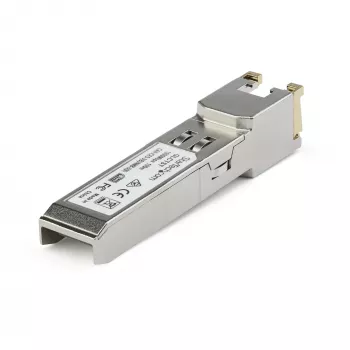 StarTech.com Juniper SFP-1GE-T compatibele SFP-module – 1000BASE-T – SFP naar RJ45 Cat6/Cat5e – 1GE Gigabit Ethernet SFP – RJ-45 100 m