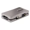 StarTech.com USB-C multiport-adapter, 4K 60Hz HDMI 2.0b, HDR, USB 3.2 Gen 2 10Gbps hub (2xUSB-C, 1xUSB-A), 100W PD Pass-Through, mini travel dock, 12 inch/30cm kabel, laptop dockingstation