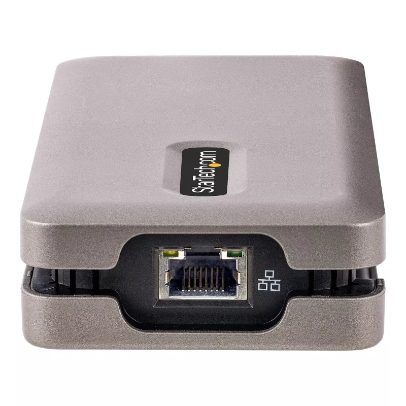 StarTech.com USB-C multiport-adapter, 4K 60Hz HDMI 2.0b, HDR, USB 3.2 Gen 2 10Gbps hub (2xUSB-C, 1xUSB-A), 100W PD Pass-Through, mini travel dock, 12 inch/30cm kabel, laptop dockingstation