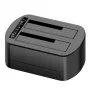 CoreParts MS-CLONER-SATA2.5-3.5 dockingstation voor opslagstations zwart