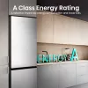 Hisense RB440N4ACA vrijstaand 336 L roestvrijstaal