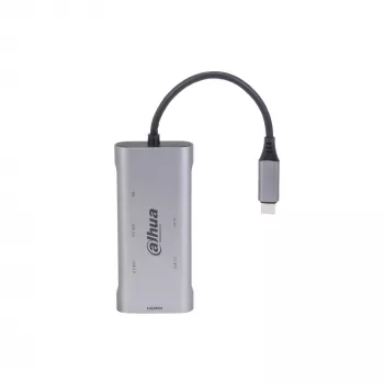 Dahua Technology 7-in-1 USB 3.1 Type-C naar USB 3.0 + HDMI + SD/TF + PD dockingstation