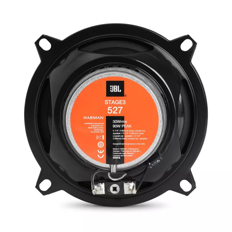 JBL Stage3 527 autoluidspreker rond 2-weg 200 W 2 stuks