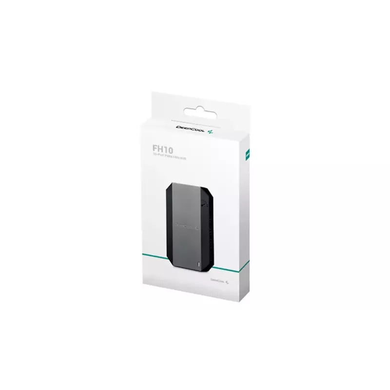 Fancontroller DeepCool FH-10, 4-pins ventilatoraansluiting, zwart, 80×46×15 mm