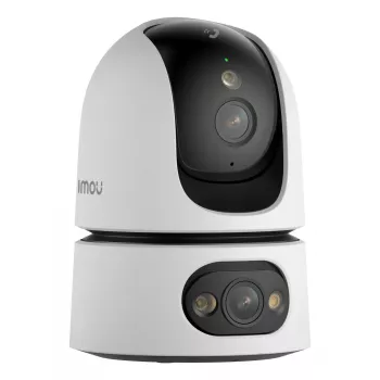 IP-beveiligingscamera IMOU Ranger Dual Pro 6MP — binnen, tafel, 2304×1296, 3,6mm, 8× digitale zoom, 91°×47° kijkhoek