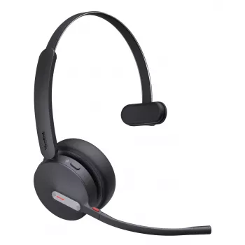 Yealink BH70 Mono UC USB-A headset, draadloos, 20 – 20000 Hz, kantoor/callcenter, 91 g, headset, zwart
