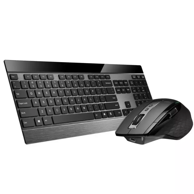 Toetsenbord-muis Rapoo 9900m Office QWERTZ zwart