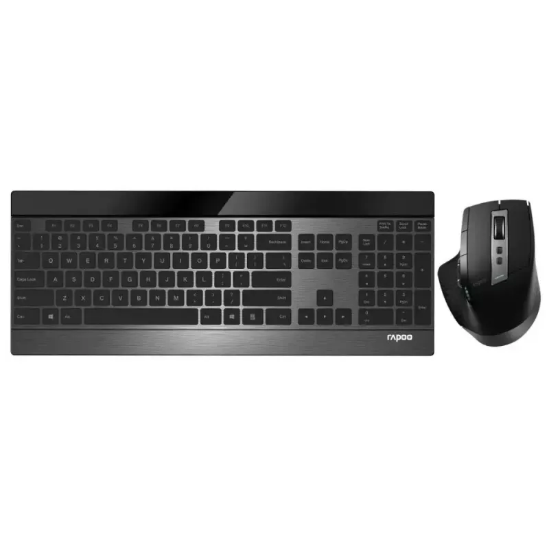 Toetsenbord-muis Rapoo 9900m Office QWERTZ zwart