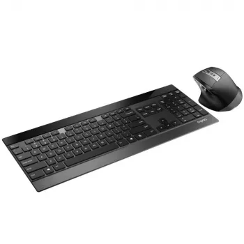 Toetsenbord-muis Rapoo 9900m Office QWERTZ zwart