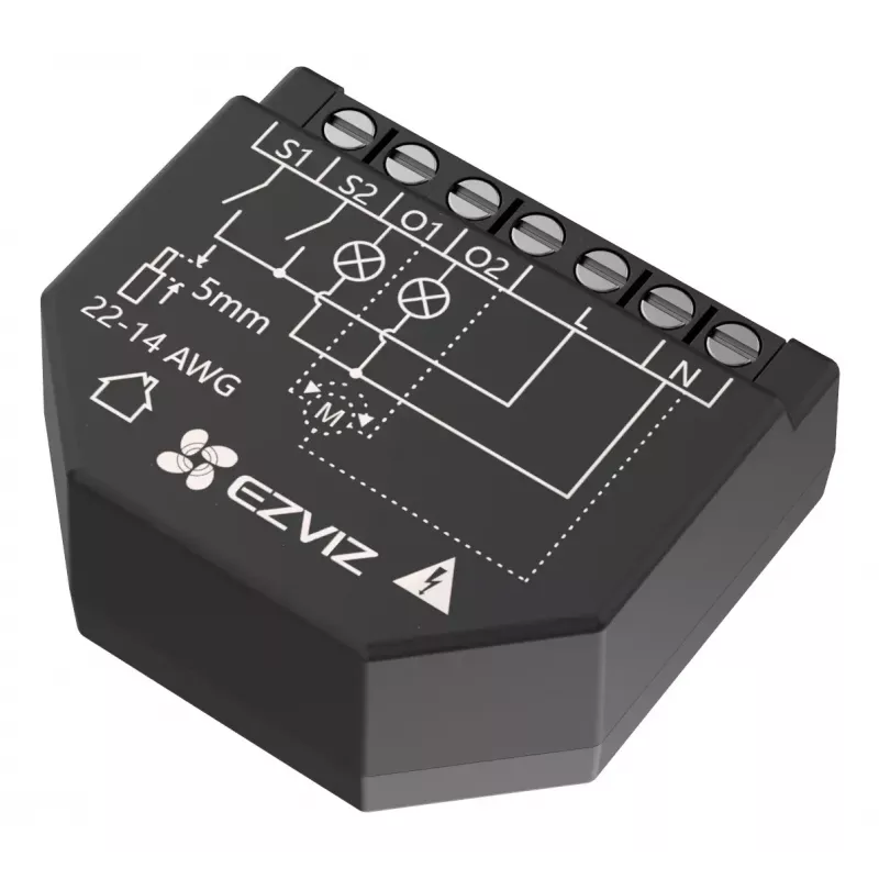 Draadloos apparaat EZVIZ T36WN Wi-Fi AC-voeding 100-240V compact – stroombron: AC