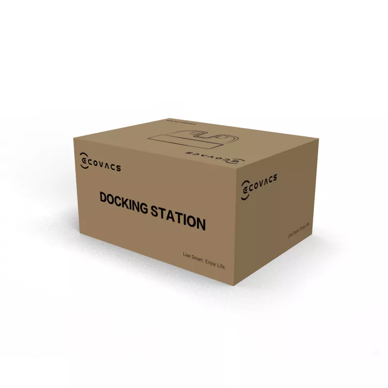 Oplaadstation Ecovacs D-CD01-2051 voor robotstofzuiger, compatibele modellen, zwart/wit