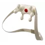 Nek- en schoudermassageapparaat SKG HS500-2, accu 10W, ingebouwde accu, warmte, 0,88 kg, wit