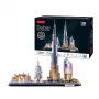 3D-puzzel CubicFun City Line Dubai LED, 182 onderdelen, 532×48 mm, vanaf 10 jaar
