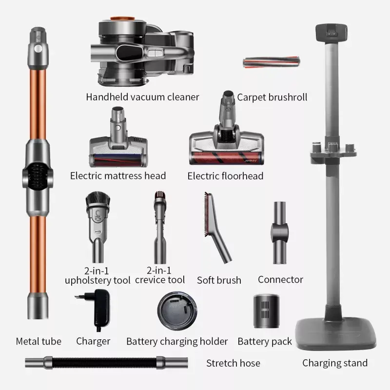 2-in-1 steelstofzuiger JIMMY H9 Pro