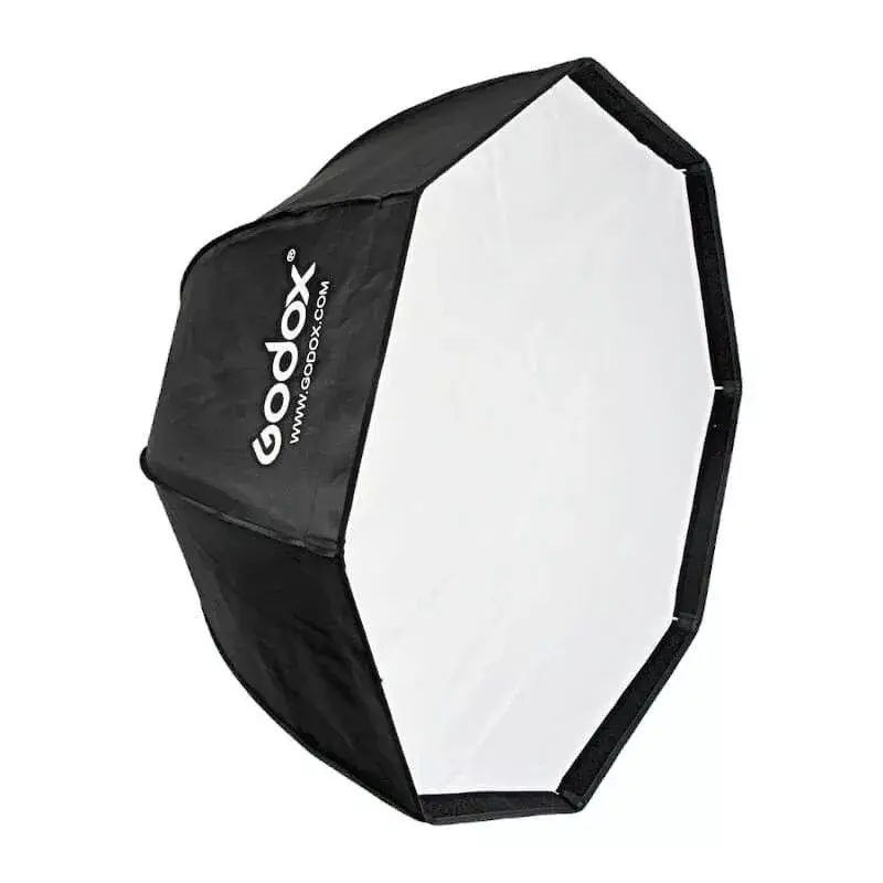 Softbox Godox SB-GUE120 zwart 120 cm nylon met diffusers en grid