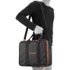 Cameratas Godox CB-12 voor AD600Pro, flanel/nylon, zwart en oranje, met schouderband