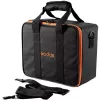 Cameratas Godox CB-12 voor AD600Pro, flanel/nylon, zwart en oranje, met schouderband