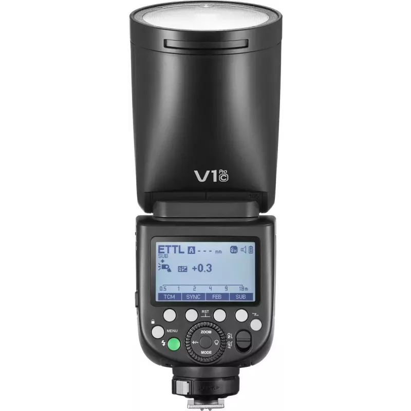 Camcorderflitser Godox V1Pro zwart 1,5 s herlaadtijd