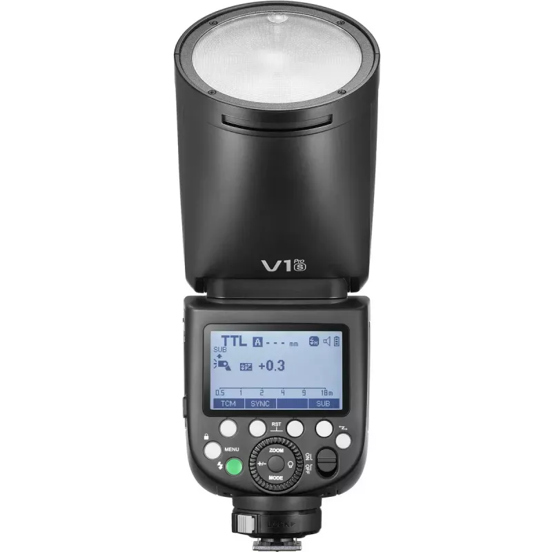 Camcorderflitser Godox V1Pro 1,5 s herlaadtijd batterijgevoed Sony-compatibel