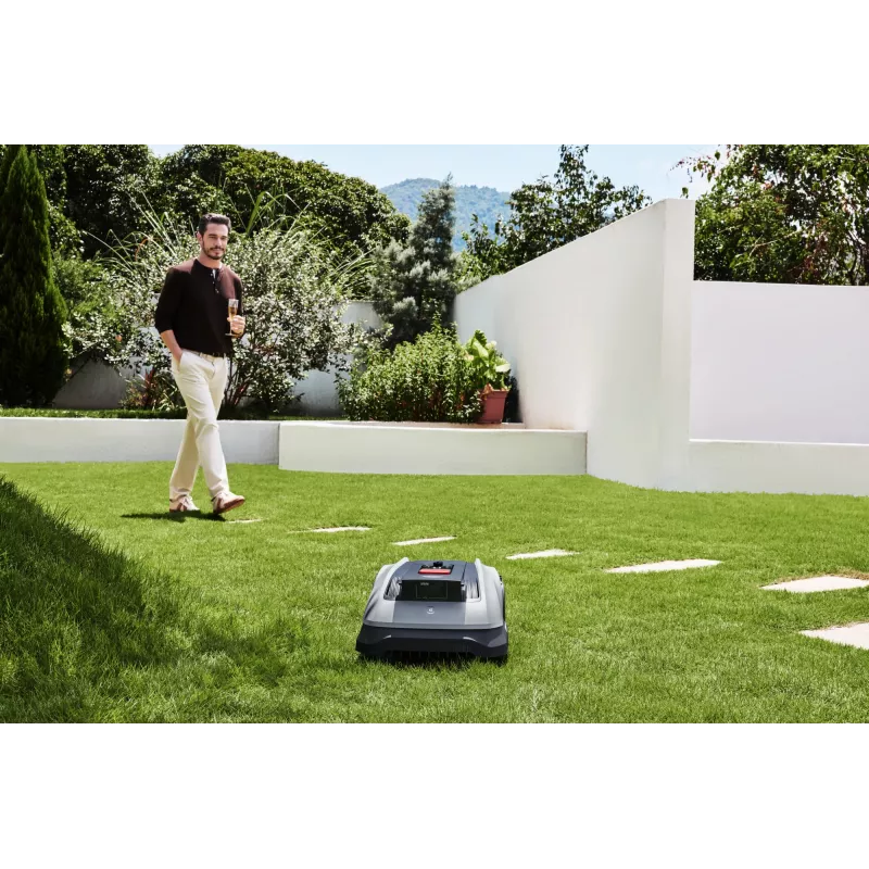 Ecovacs GOAT O600 RTK EU robotgrasmaaier accu zwart, grijs