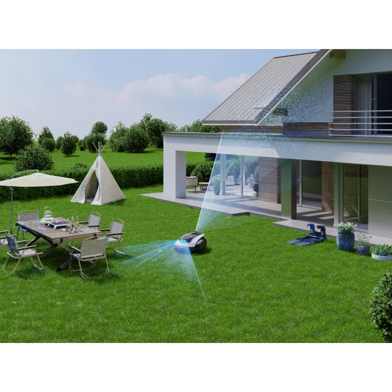 Ecovacs GOAT O1200 LiDAR PRO EU robotgrasmaaier accu zwart, wit
