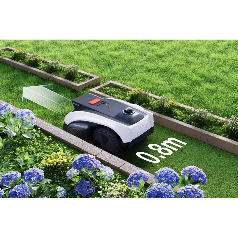 Ecovacs GOAT O1200 LiDAR PRO EU robotgrasmaaier accu zwart, wit