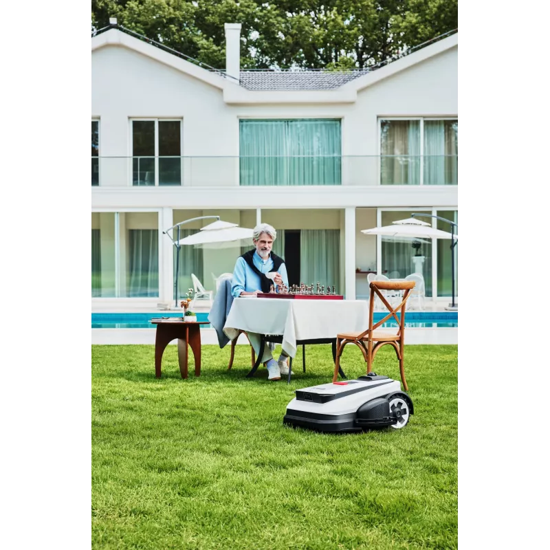 Ecovacs GOAT A1600 LiDAR PRO EU robotgrasmaaier accu zwart, wit