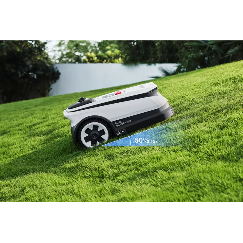 Ecovacs GOAT A1600 LiDAR PRO EU robotgrasmaaier accu zwart, wit
