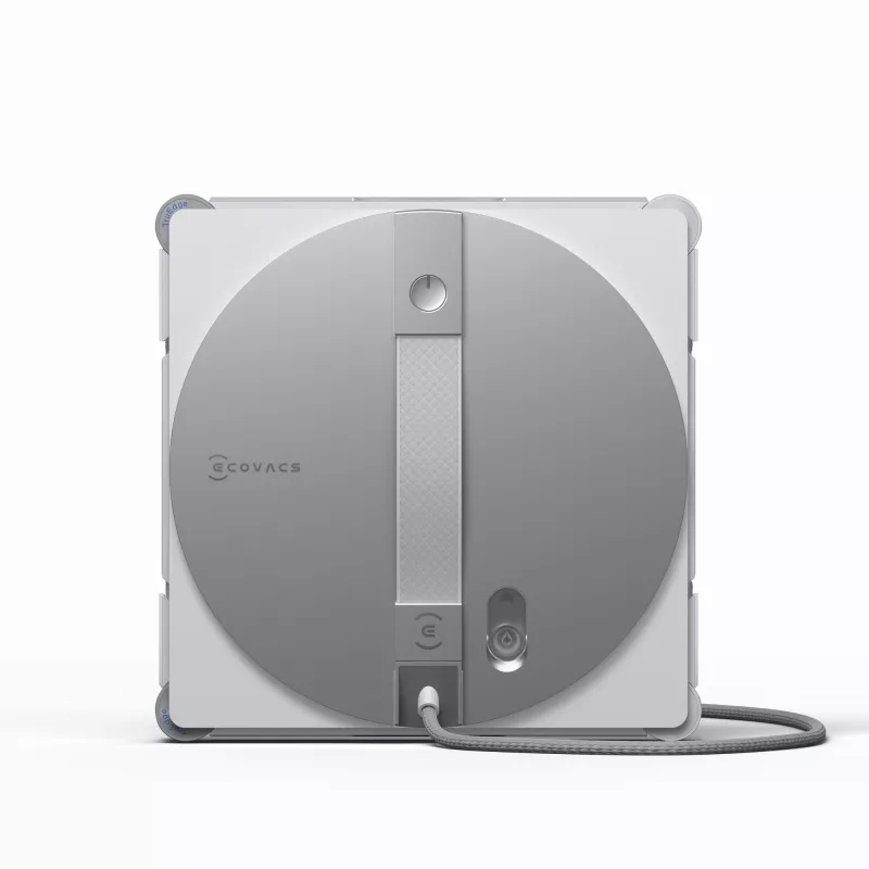 Raamreinigingsrobot Ecovacs WINBOT W3 OMNI, accu 4500 mAh, 270×270×76 mm, zilver/wit