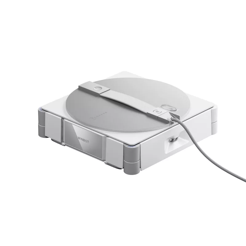 Raamreinigingsrobot Ecovacs WINBOT W3 OMNI, accu 4500 mAh, 270×270×76 mm, zilver/wit