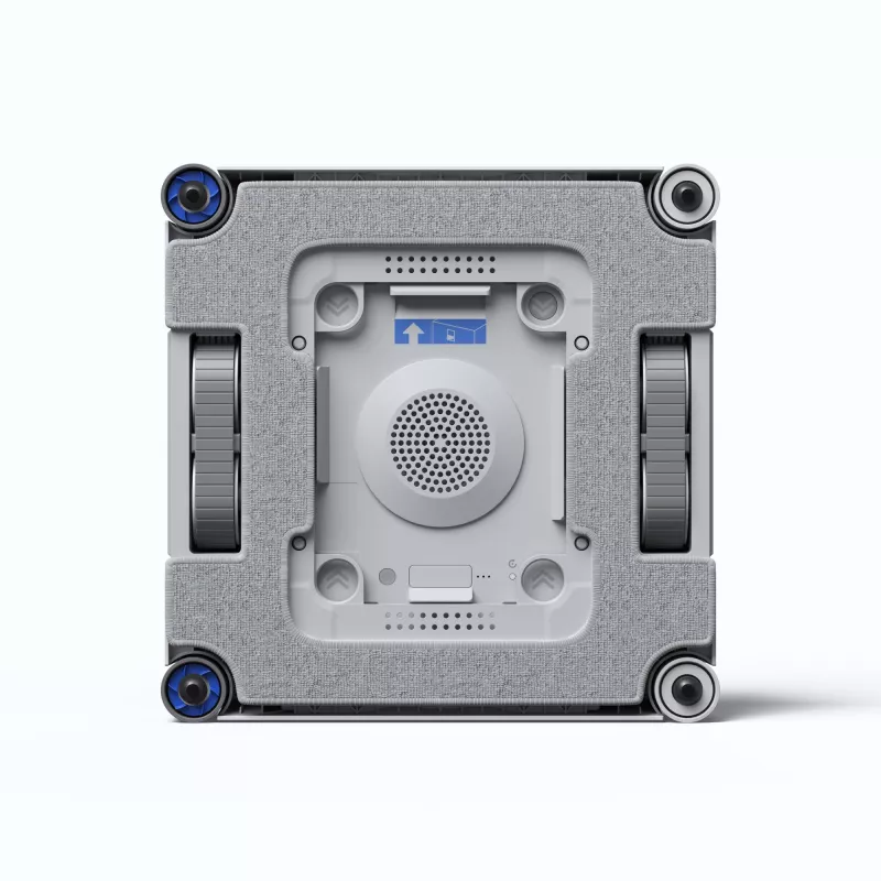 Raamreinigingsrobot Ecovacs WINBOT W3 OMNI, accu 4500 mAh, 270×270×76 mm, zilver/wit