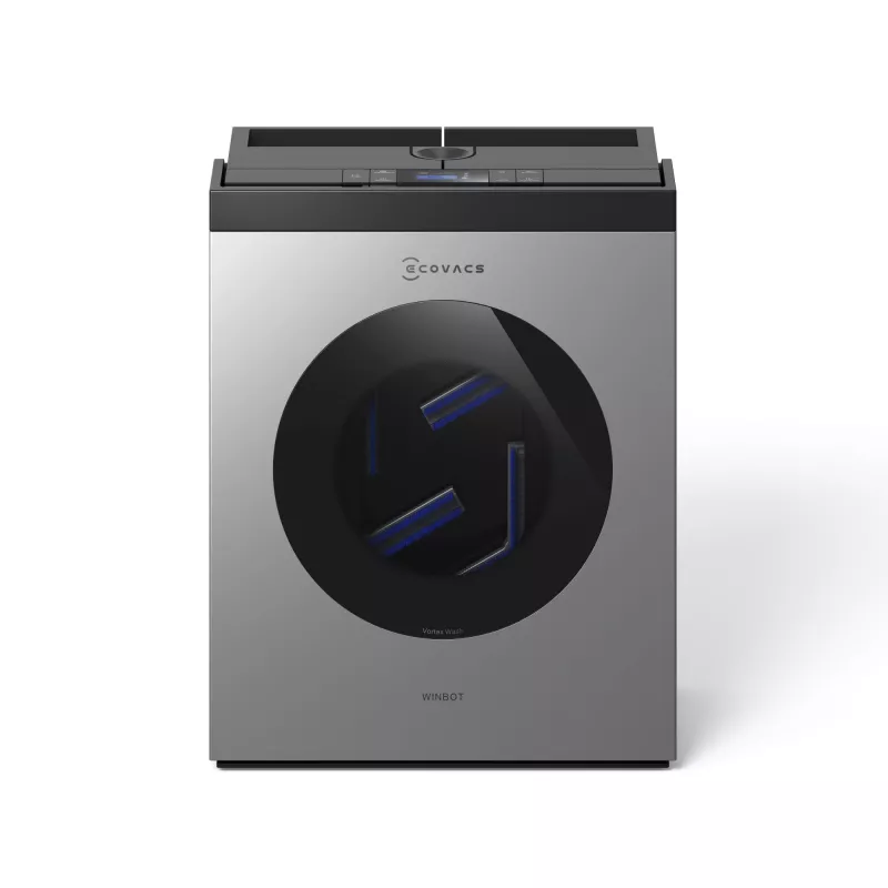 Raamreinigingsrobot Ecovacs WINBOT W3 OMNI, accu 4500 mAh, 270×270×76 mm, zilver/wit