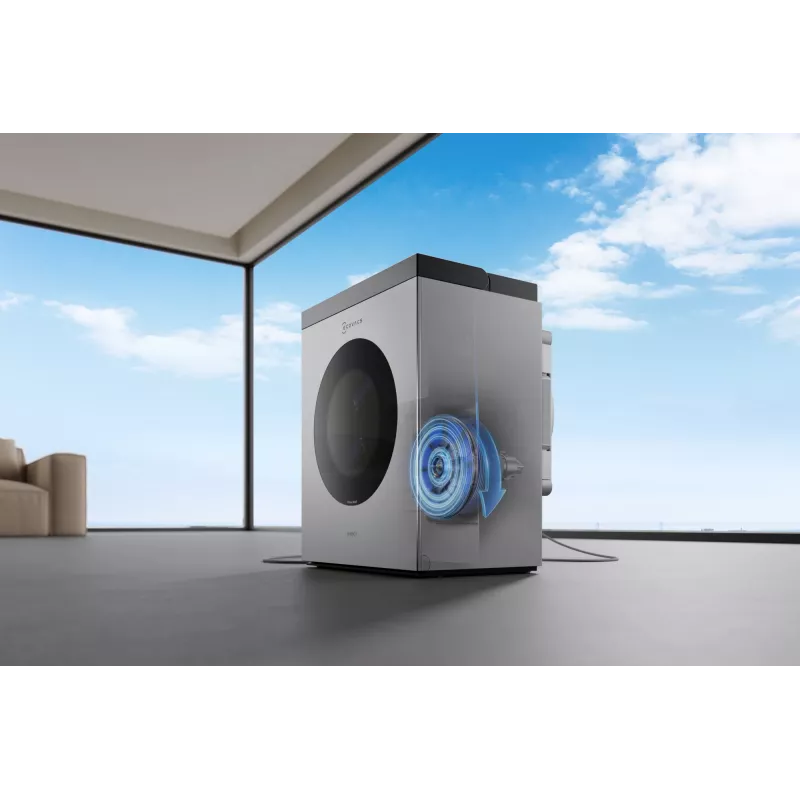 Raamreinigingsrobot Ecovacs WINBOT W3 OMNI, accu 4500 mAh, 270×270×76 mm, zilver/wit