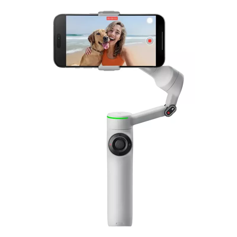 Smartphone-camerastabilisator Insta360 Flow 2 Pro Creator Bundle 360°-rotatie