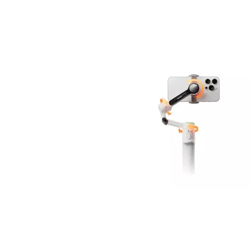 Smartphone-camerastabilisator Insta360 Flow 2 Pro Creator Bundle 360°-rotatie