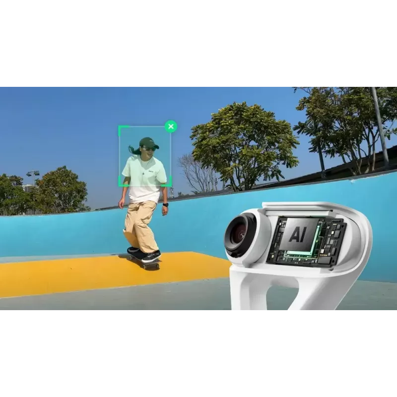 Smartphone-camerastabilisator Insta360 Flow 2 Pro Creator Bundle 360°-rotatie
