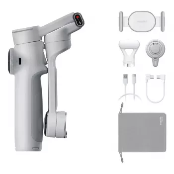 Smartphone-camerastabilisator Insta360 Flow 2 Pro Creator Bundle 360°-rotatie